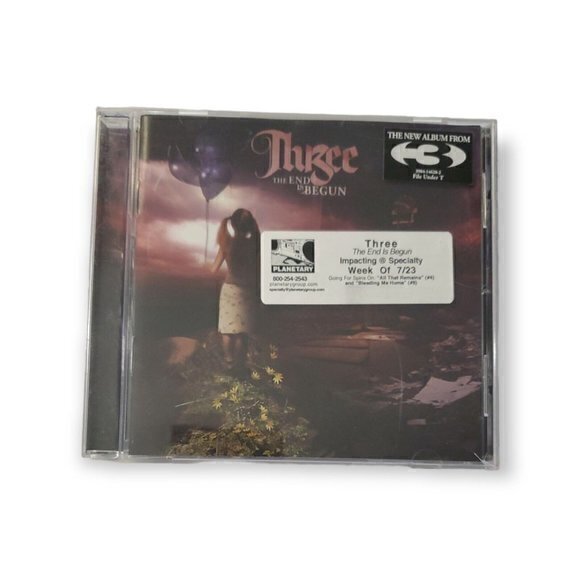 3 THREE -‎ The End Is Begun [2007 Promotional CD] - Picture 1 of 3